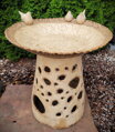 Drinking fountain with birds IV