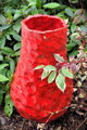Red Vase