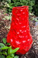 Red Vase