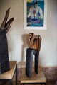 Torso on a stool