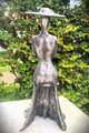 Lady in a dress