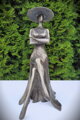 Lady in a dress