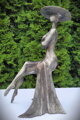 Lady in a dress