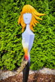 Peacock woman
