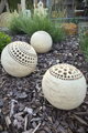 Set of Three Ceramic Spheres