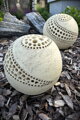 Set of Three Ceramic Spheres