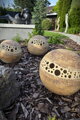Set of Three Ceramic Spheres