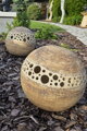Set of Three Ceramic Spheres
