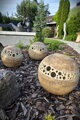 Set of Three Ceramic Spheres