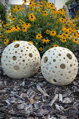 Set of Two Ceramic Spheres