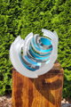 Turquoise ship