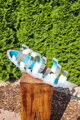 Turquoise ship