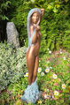 Girl in the orchard
