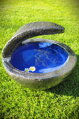 Garden Birdbath Silver I