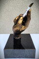 Hand with scalpel