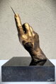Hand with scalpel