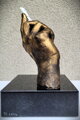 Hand with scalpel