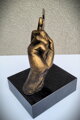 Hand with scalpel