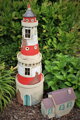 Lighthouse with a house