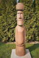 Moai with earrings 