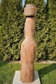 Moai with earrings 