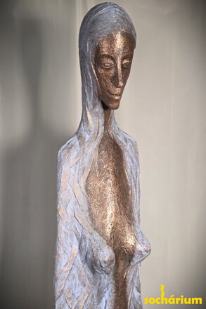 Long-Haired Woman II - torso