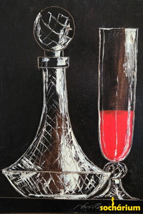 Still Life with Decanter