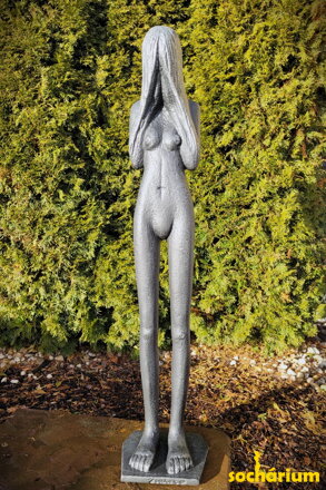 Bashful woman