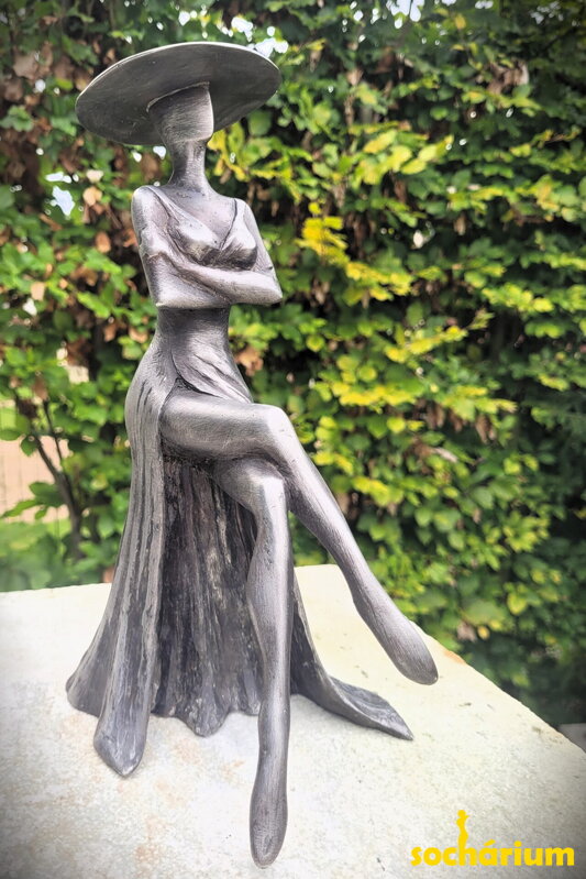 Lady in a dress