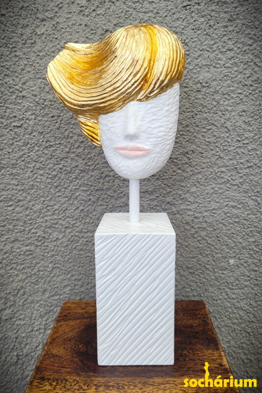 Golden hair