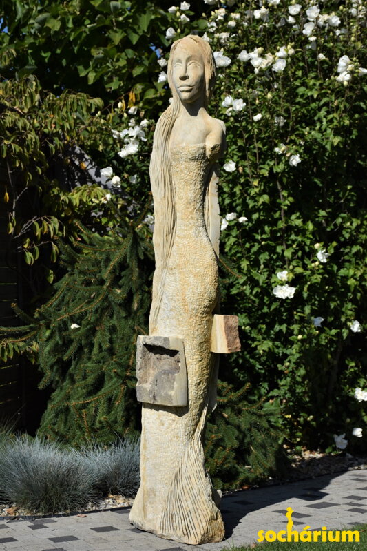 Lady in stone