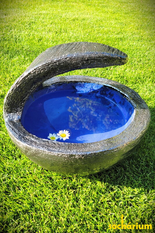 Garden Birdbath Silver I