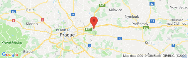 Google map: Šestajovice, Vrbová 1289